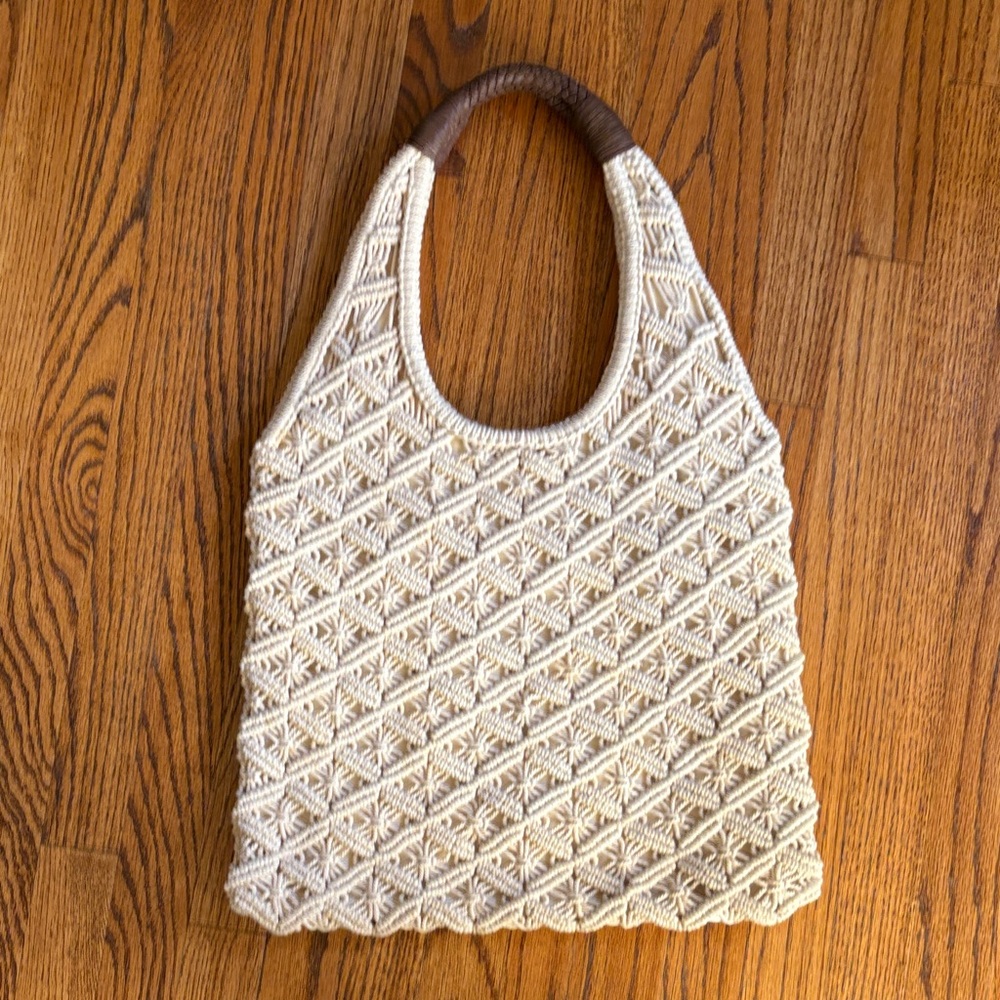 NWT Banana Republic Macrame Tote